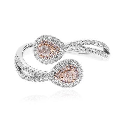 Anillo en oro con Diamante rosa I1 (CIRARI)