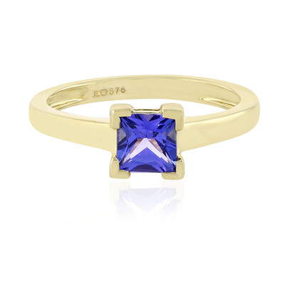 Anillo en oro con Tanzanita AAA