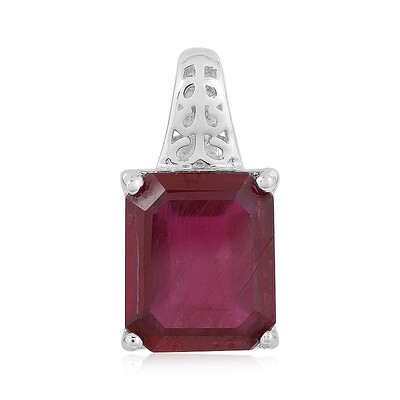 Colgante en plata con Rubí de Madagascar