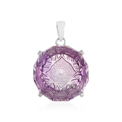 Colgante en plata con Amatista Rosa de Francia