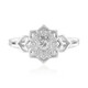 Anillo en plata con Zafiro blanco