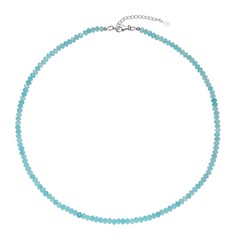 Collar en plata con Amazonita