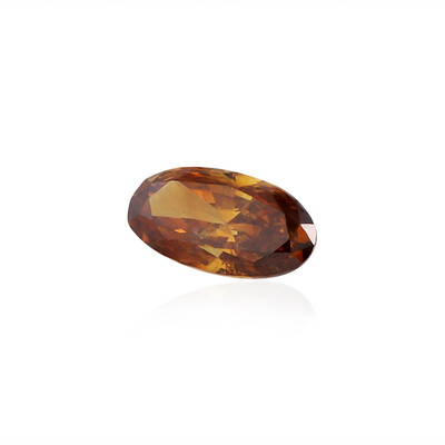 Piedra preciosa con Diamante naranja SI2 0,39 ct