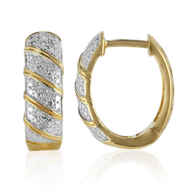 Pendientes en plata con Diamante I3 (I)