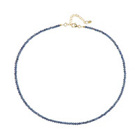 Collar en plata con Zafiro azul