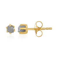 Pendientes en plata con Diamante plateado