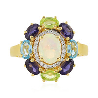Anillo en plata con Ópalo de Welo