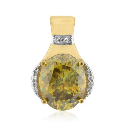 Colgante en oro con Esfalerita de Bulgaria