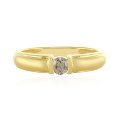 Anillo en plata con Diamante champán I4