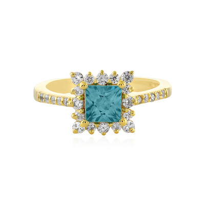 Anillo en plata con Zircón de Ratanak Kirí