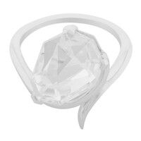 Anillo en plata con Cuarzo blanco (TPC)