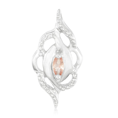 Colgante en plata con Zafiro Padparadscha