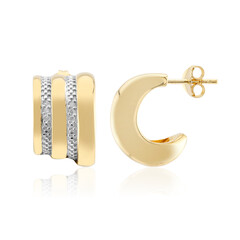Pendientes en plata con Diamante I3 (I)