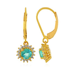 Pendientes en plata con Apatita