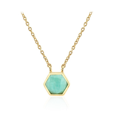 Collar en plata con Amazonita