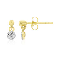 Pendientes en oro con Diamante SI1 (G)
