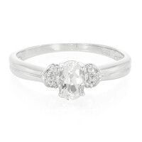 Anillo en plata con Berilo del Himalaya