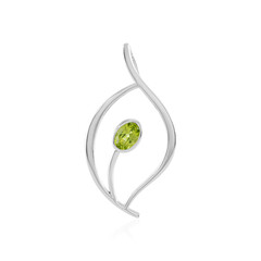 Colgante en plata con Peridoto de Arizona