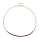 Collar en plata con Rubí de Tanzania