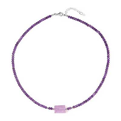 Collar en plata con Amatista
