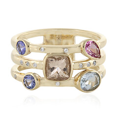 Anillo en oro con Morganita (La Revelle)