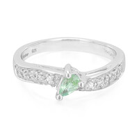 Anillo en plata con Turmalina Paraíba