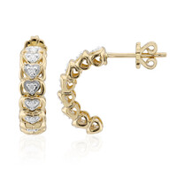 Pendientes en oro con Diamante SI1 (G)