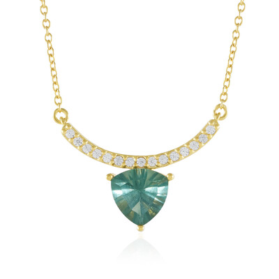 Collar en plata con Fluorita verde