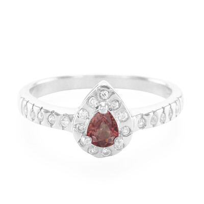 Anillo en plata con Zafiro Crepúsculo