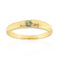 Anillo en oro con Demantoide de Madagascar (John Ferry)
