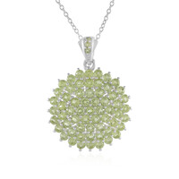 Collar en plata con Peridoto