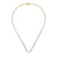 Collar en oro con Danburita