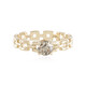 Anillo en oro con Diamante chocolate I2