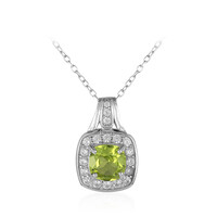 Collar en plata con Peridoto