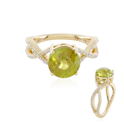 Anillo en oro con Esfena (AMAYANI)