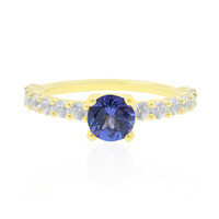 Anillo en oro con Tanzanita AAA (de Melo)