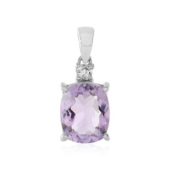Colgante en plata con Amatista Rosa de Francia