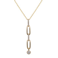 Collar en oro con Diamante I1 (H)  (CIRARI)