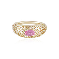 Anillo en oro con Zafiro rosado (Ornaments by de Melo)