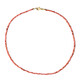 Collar en plata con Cuarzo rosado