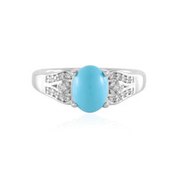 Anillo en plata con Turquesa bella durmiente (Faszination Türkis)
