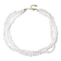 Collar en plata con Cuarzo blanco