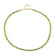 Collar en plata con Peridoto