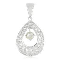 Colgante en plata con Espectrolita