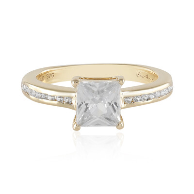 Anillo en oro con Zircón (de Melo)