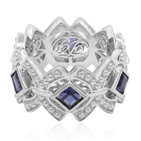 Anillo en plata con Iolita (Dallas Prince Designs)