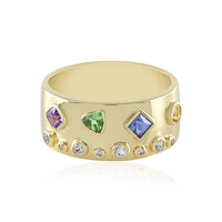 Anillo en oro con Tsavorita de Tanzania (Adela Gold)
