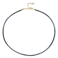 Collar en plata con Zafiro azul