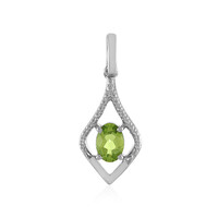 Colgante en plata con Peridoto