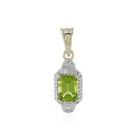 Colgante en oro con Peridoto (Adela Gold)